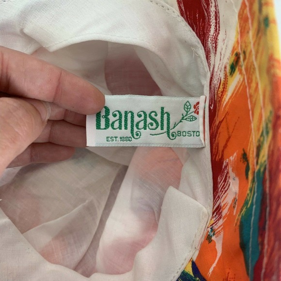 Vintage Banash of boston multi color bucket hat small one size - Picture 4 of 7
